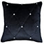 Paoletti New Diamante Large Embellished Polyester Filled Cushion