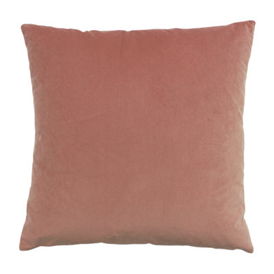 Paoletti Palm Grove Velvet Jacquard Fern Patterned Polyester Filled Cushion