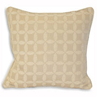 Paoletti Palma Jacquard Piped Cushion Cover