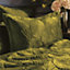 Paoletti Palmeria Quilted Velvet Duvet Cover Set