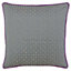 Paoletti Pimlico Geometric Piped Cushion Cover