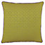 Paoletti Pimlico Geometric Piped Polyester Filled Cushion
