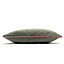 Paoletti Quartz Quilted Velvet Piped Feather Filled Cushion