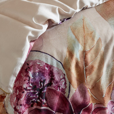 Paoletti Saffa Single Duvet Cover Set, Cotton, Multi