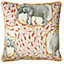Paoletti Samui Elephant Piped Polyester Filled Cushion