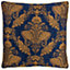Paoletti Shiraz Damask Jacquard Piped Cushion Cover