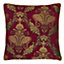 Paoletti Shiraz Large Floral Jacquard Polyester Filled Cushion