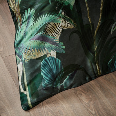 Paoletti Siona Tropical Animal 100% Cotton Duvet Cover Set