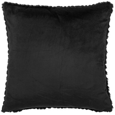 Paoletti Sonnet Cut Faux Fur Polyester Filled Cushion