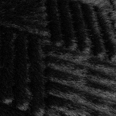 Paoletti Sonnet Cut Faux Fur Polyester Filled Cushion