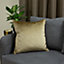 Paoletti Stella Embossed Piped Polyester Filled Cushion