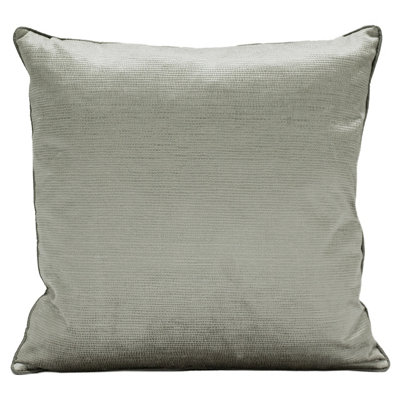 Paoletti Stella Embossed Piped Polyester Filled Cushion