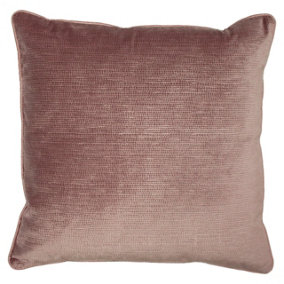 Paoletti Stella Embossed Snakeskin Piped Polyester Filled Cushion