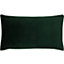 Paoletti Sunningdale Soft Velvet Square Rectangular Polyester Filled Cushion