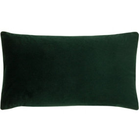Paoletti Sunningdale Soft Velvet Square Rectangular Polyester Filled Cushion