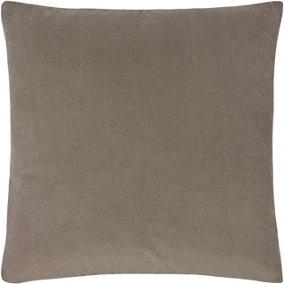 Paoletti Sunningdale Square Velvet Feather Filled Cushion