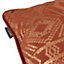 Paoletti Tayanna Metallic Velvet Piped Feather Filled Cushion