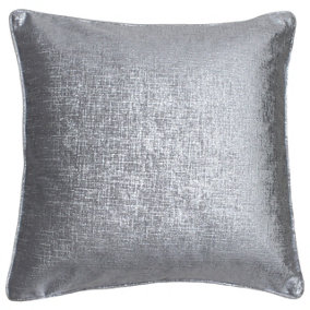 Paoletti Venus Metallic Piped Feather Filled Cushion