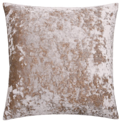 Paoletti Verona Crushed Velvet Rectangular Feather Filled Cushion