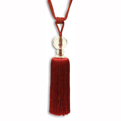 Paoletti Waldorf Crystal Tassel Curtain Tie Back