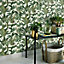 Paradisio Tropical Leaves Wallpaper White Erismann 6303-07