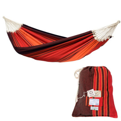 Paradiso Family Sized  Family Hammock - Terracotta