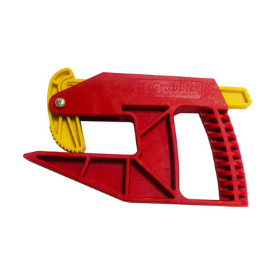 Parallax Plastics Ltd Grabbit Hand Grip Red/Yellow (One Size)