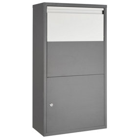 Parcel Locker with Security Flap 44 x 22 x 82 cm - anthracite