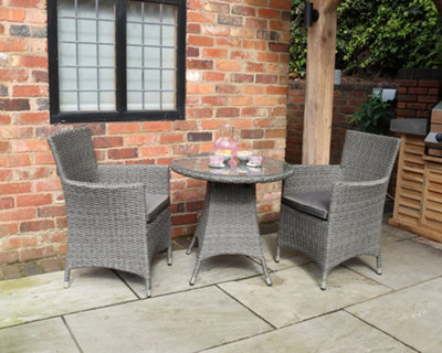 Paris 2 Seater Bistro Carver Set