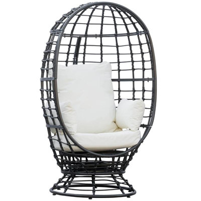 Paris 360 Swivel Egg Chair Outdoor