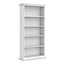 Paris 4 Shelves Tall Bookcase  in White