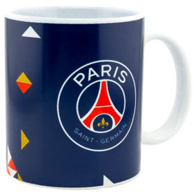 Paris Saint Germain FC Particle Mug Blue/White (One Size)