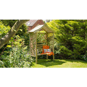 Parisienne Wooden Garden Arbour