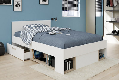 parisot Achille Storage Bed small double 120cm