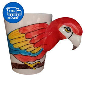 Parrot Mug Coffee & Tea Cup by Laeto House & Home - INCLUDING FREE DELIVERY