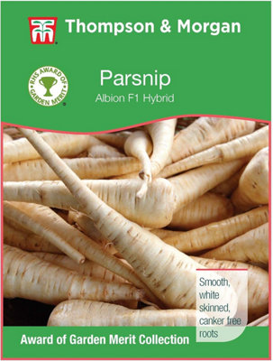 Parsnip F1 Albion 1 Seed Packet (380 Seeds)