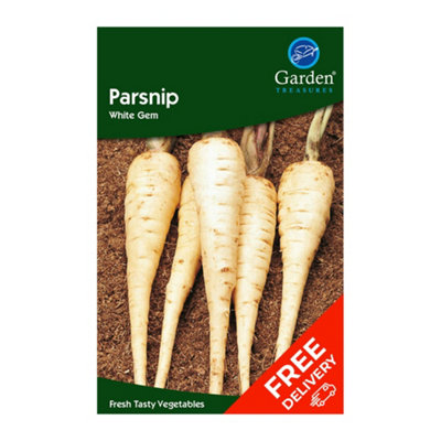 Parsnip White Gem (Pastinaca sativa)