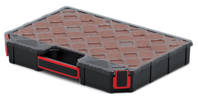 Parts Storage Organiser Tager Case DIY Compartment Cabinet Screws Carry Tool Box Set 1 - 5