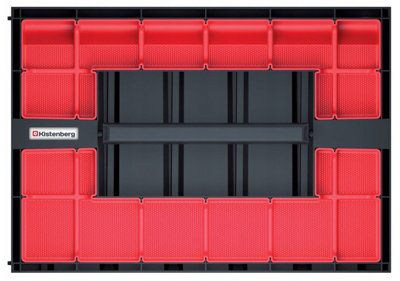 Parts Storage Organiser Tager Case DIY Compartment Cabinet Screws Carry Tool Box Set 1 - 8