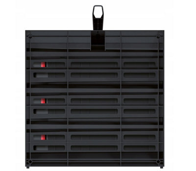 Parts Storage Organiser Tager Case DIY Compartment Cabinet Screws Carry Tool Box Set 2 - 7