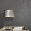 Paste the Wall Textured Anthracite Wallpaper