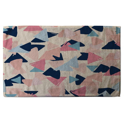 Pastel Coloured Triangles (Bath Towel) / Default Title Price Comparisons | Compare The Build