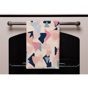 Pastel Coloured Triangles (Kitchen Towel) / Default Title