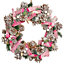 Pastel Pink Driftwood Spring Summer All Year Front Door Decoration Easter Wreath 36cm