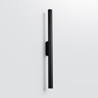 Pastelo Steel Black 2 Lights Modern Wall Light