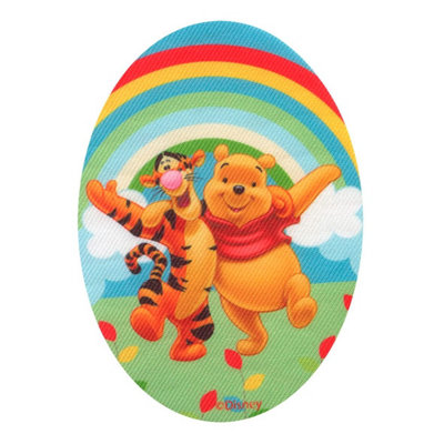 PATCH W/POOH/FRIENDS - Motif: Iron-On: Winnie The Pooh And Friends - Groves