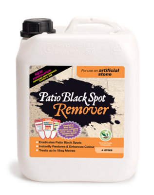 Patio Black Spot Remover For Artificial Stone 4 Litre