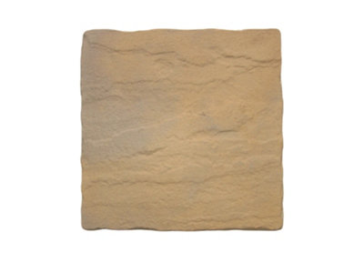 Patio Paving Slabs 'The Alderley' Honey Brown 450 x 450 x 32mm - Pack of 60