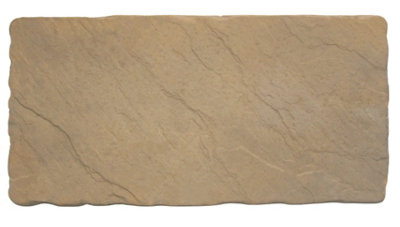Patio Paving Slabs 'The Alderley' Honey Brown 600 x 300 x 35mm - Pack of 60