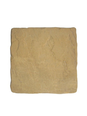 Patio Paving Slabs 'The Gawsworth' Barley 300 x 300 x 38mm Pack of 50